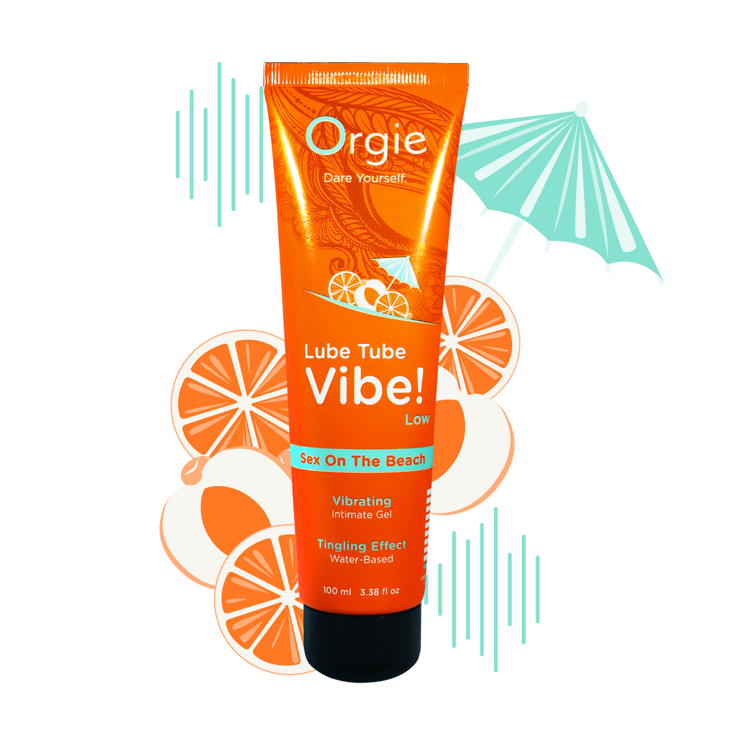Lube Tube Vibe! - Low - Sex On The Beach - 100ml | 3.38 fl oz.