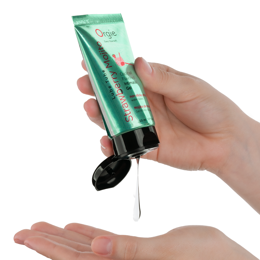 Lube Tube Cocktail Strawberry Mojito - 50ml | 1.7 fl oz.