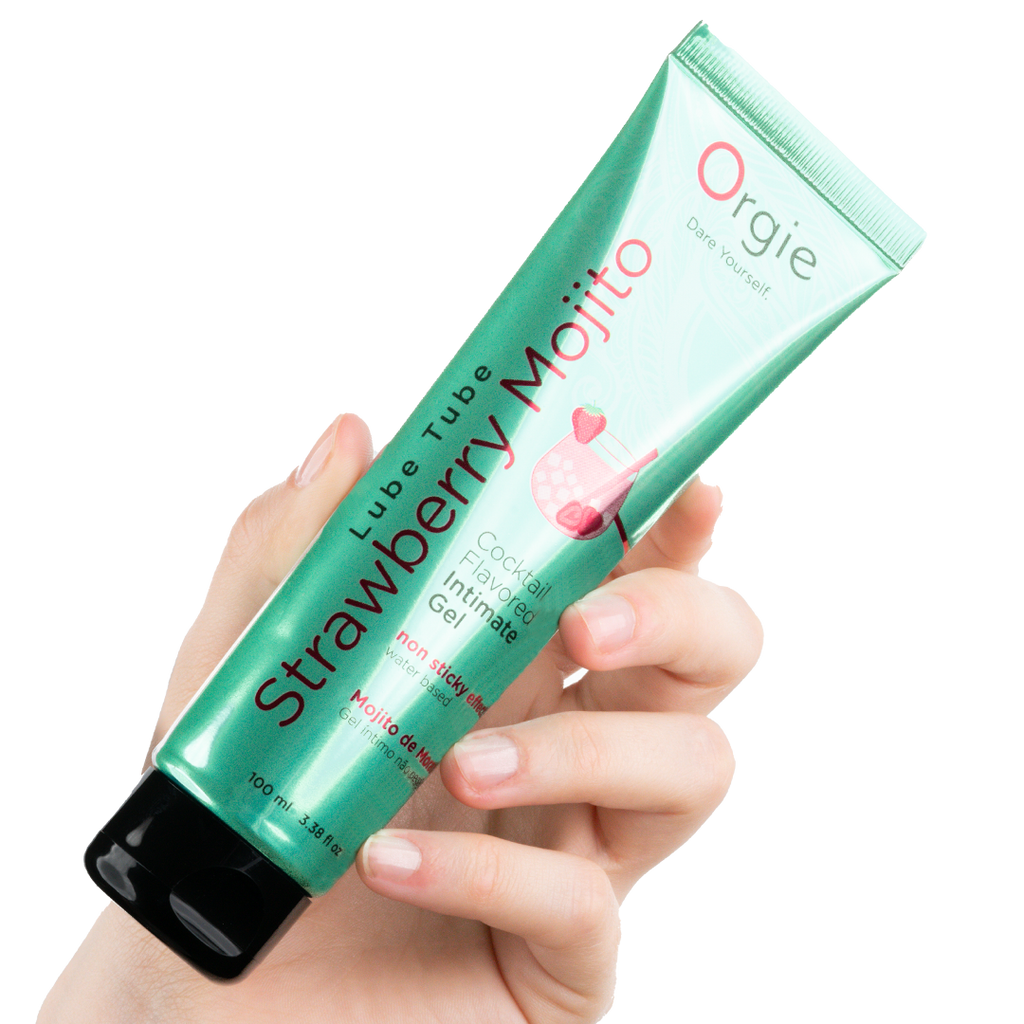 Lube Tube Cocktail Strawberry Mojito - 100ml | 3.38 fl oz.